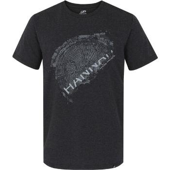 Hannah SEVERIN Pánské tričko, černá, velikost L