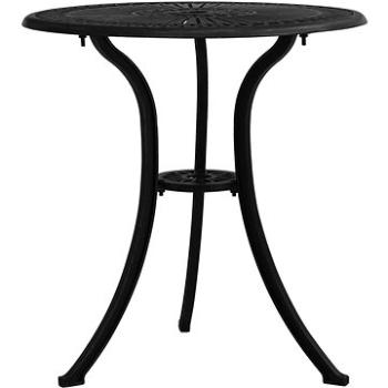 Zahradní stůl černý 62 × 62 × 65 cm litý hliník, 315580 (315580)