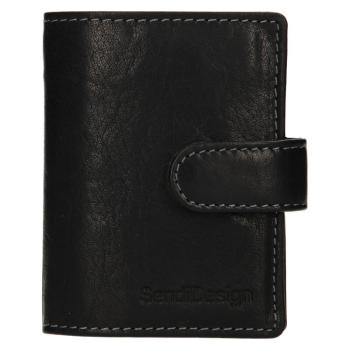 Pánská kožená peněženka SendiDesign Klonnt - černá