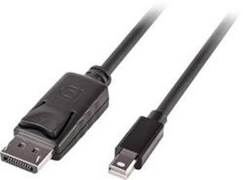 DisplayPort kabel LINDY [1x zástrčka DisplayPort - 1x mini DisplayPort zástrčka] černá 5.00 m