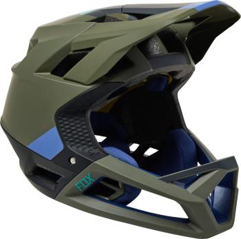 FOX Proframe Helmet Blocked - olive green 58-61