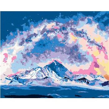 Mount Everest pod mléčnou dráhou, 80×100 cm, vypnuté plátno na rám (6048603)