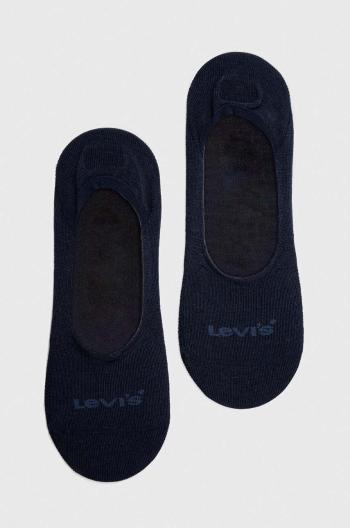 Ponožky Levi's 2-pack tmavomodrá barva