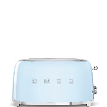 50's Retro Style toustovač P2x2 pastelově modrý 1500W - SMEG