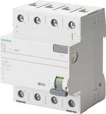 Proudový chránič Siemens 5SV37466KL, 63 A 0.5 A 400 V 4pólový