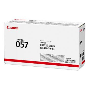 CANON 057 BK - originální toner, černý, 3100 stran