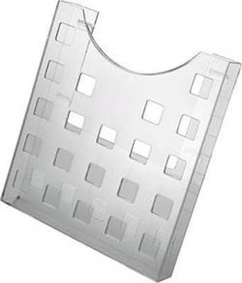 Helit the grid H6102502 držák prospektů DIN A4, přihrádek 1, (š x v x h) 239 x 262 x 47 mm, čiré sklo, 1 ks