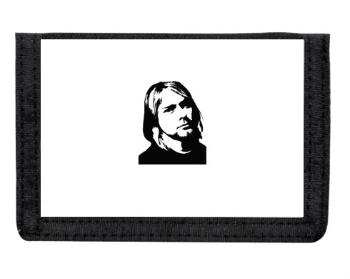 Peněženka na suchý zip Kurt Cobain