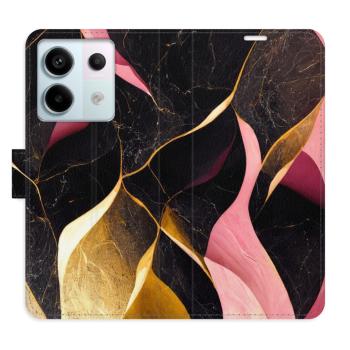 Flipové pouzdro iSaprio - Gold Pink Marble 02 - Xiaomi Redmi Note 13 Pro 5G / Poco X6 5G