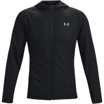 Under Armour STORM RUN HOODED JACKET Pánská běžecká bunda, černá, velikost S