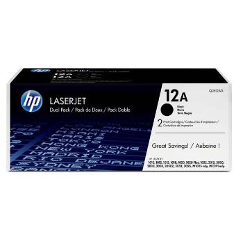 HP Q2612AD - originální toner HP 12A, černý, 2x2000