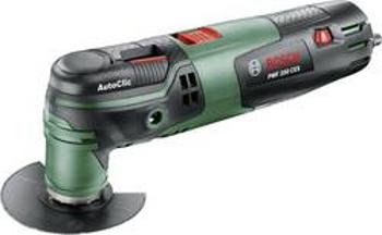 Multifunkční nářadí Bosch Home and Garden PMF 250 CES 0603102100, 250 W, vč. příslušenství, kufřík, 12dílná