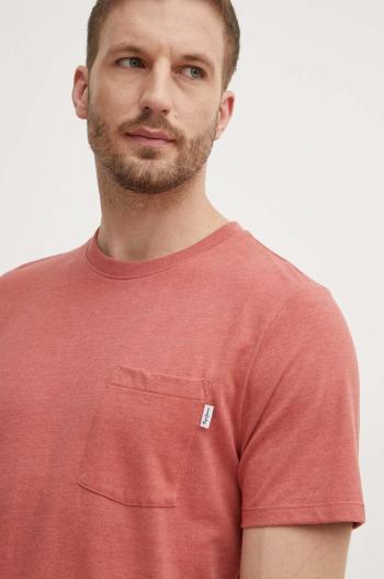 Tričko Pepe Jeans MANS TEE růžová barva, PM509434