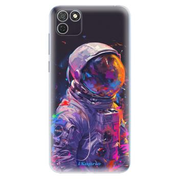 Odolné silikonové pouzdro iSaprio - Neon Astronaut - Honor 9S