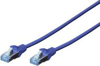 Síťový kabel RJ45 Digitus DK-1532-050/B, CAT 5e, SF/UTP, 5.00 m, modrá