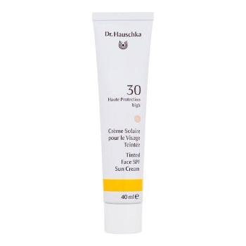 Dr. Hauschka Tinted Face Sun Cream SPF30 40 ml opalovací přípravek na obličej pro ženy na všechny typy pleti