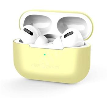 AlzaGuard Skinny Silicone Case pro Airpods 2021 žluté (AGD-ACSS3I)