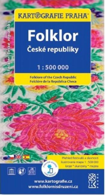 Folklor České republiky s brožurou/1:500 tis.(tematická mapa)