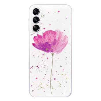 Odolné silikonové pouzdro iSaprio - Poppies - Samsung Galaxy A14 / A14 5G