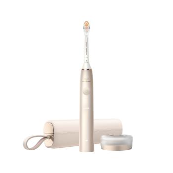 Philips Sonicare Prestige 9900 Champagne HX9992/11, sonický kartáček s aplikací