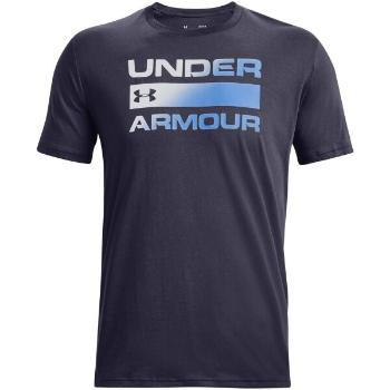 Under Armour UA TEAM ISSUE WORDMARK SS Pánské triko, tmavě modrá, velikost L