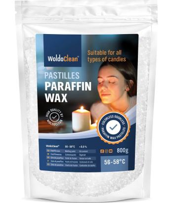 Parafínový vosk v pecičkách na výrobu domácích svíček  - 800 g - WoldoClean®