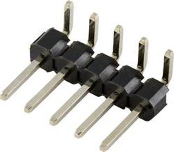 Pinová lišta (standardní) TRU COMPONENTS DS1022-1*5RDF1 TC-8596904, řádky 1, kontakty na řádek 5, 1 ks