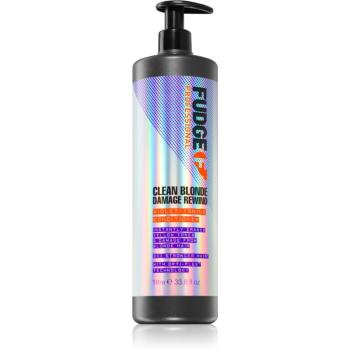 Fudge Clean Blonde Damage Rewind tónovací kondicionér pro blond vlasy 1000 ml