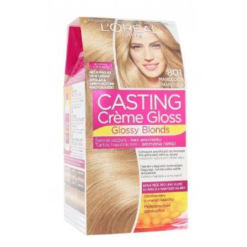 L'Oréal Paris Casting Creme Gloss Glossy Blonds 48 ml barva na vlasy pro ženy 801 Silky Blonde
