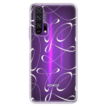 Odolné silikonové pouzdro iSaprio - Fancy - white - Honor 20 Pro