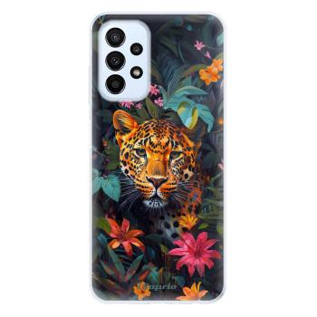 Odolné silikonové pouzdro iSaprio - Flower Jaguar - Samsung Galaxy A23 / A23 5G