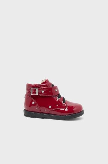Dětské boty Mayoral červená barva,