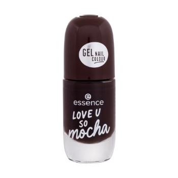 Essence Gel Nail Colour 8 ml lak na nehty pro ženy 34 Love U So Mocha