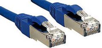 Síťový kabel RJ45 LINDY 45644, CAT 6, S/FTP, 3.00 m, modrá