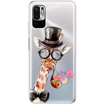 iSaprio Sir Giraffe pro Xiaomi Redmi Note 10 5G (sirgi-TPU3-RmN10g5)