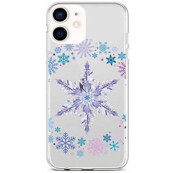 TopQ iPhone 12 mini silikon Snowflake 53429 (Sun-53429)