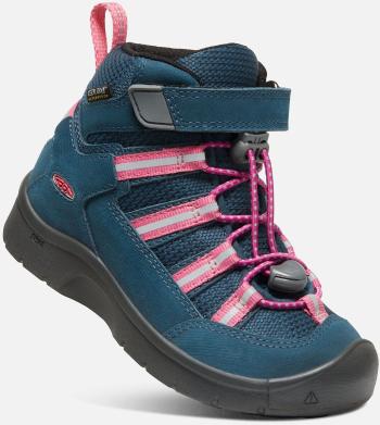 Keen HIKEPORT 2 SPORT MID WP CHILDREN blue wing teal/fruit dove Velikost: 29 boty