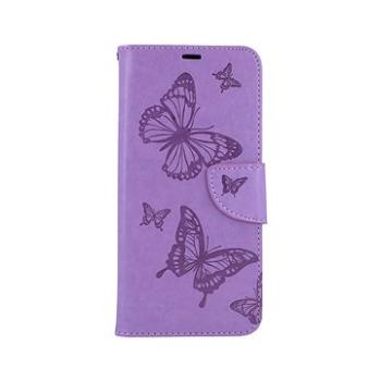 TopQ Pouzdro Xiaomi Redmi 9C knížkové Butterfly fialové 56118 (Sun-56118)