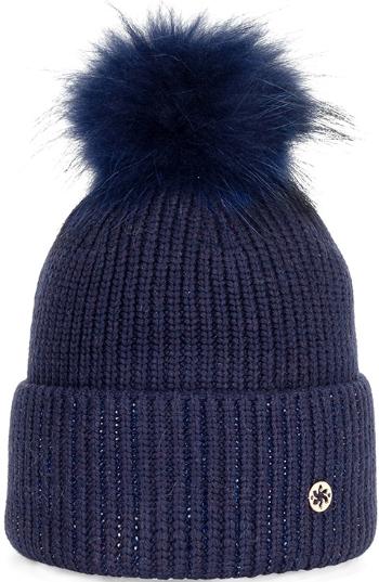 Granadilla Doutey Fur Beanie - blue navy uni