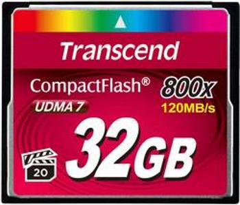 Karta CF 32 GB Transcend Premium 800x