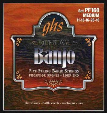 GHS Banjo 5 Phosphor Bronze tvrdost 011/026