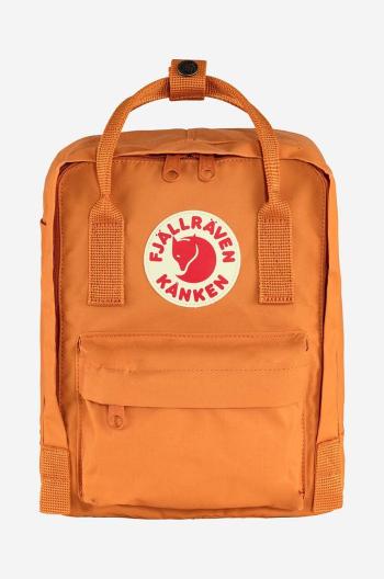 Batoh Fjallraven Kanken Mini oranžová barva, malý, s aplikací, F23561.206-206