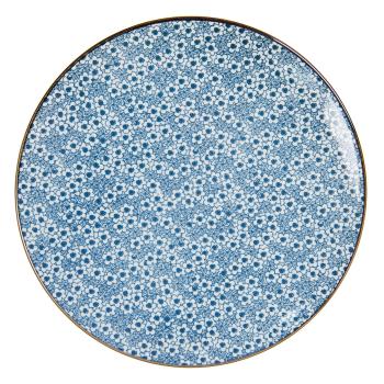 Jídelní talíř s modrými kvítky BlueFlowers - Ø  26 cm 6CEFP0046