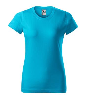 MALFINI Dámské tričko Basic - Tyrkysová | XS