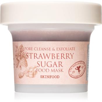 Skinfood Food Mask Strawberry Sugar hydratační a antioxidační pleťová maska s peelingovým efektem 120 g