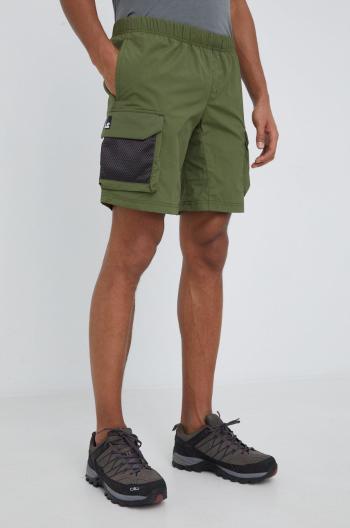 Outdoorové šortky Jack Wolfskin Rebel zelená barva