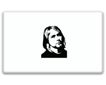 3D samolepky obdelník - 5ks Kurt Cobain