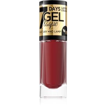 Eveline Cosmetics 7 Days Gel Laque Nail Enamel gelový lak na nehty bez užití UV/LED lampy odstín 55 8 ml