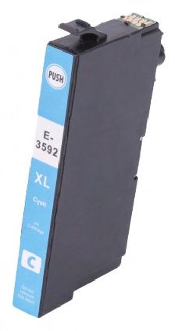 EPSON T3592-XL (C13T35924010) - kompatibilní cartridge, azurová, 25ml