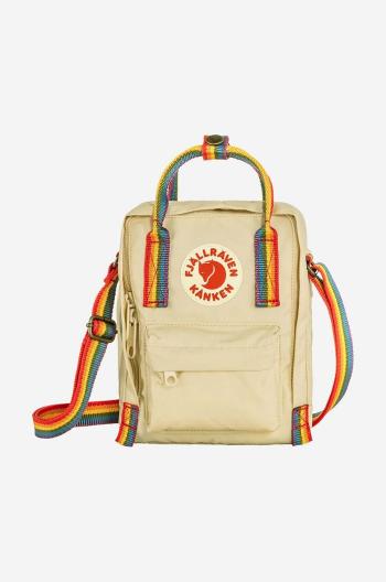 Ledvinka Fjallraven Kanken Rainbow Sling béžová barva, F23623.115.907-907